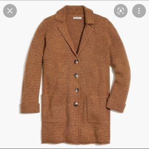 J. Crew Mercantile Donegal Sweater Coat